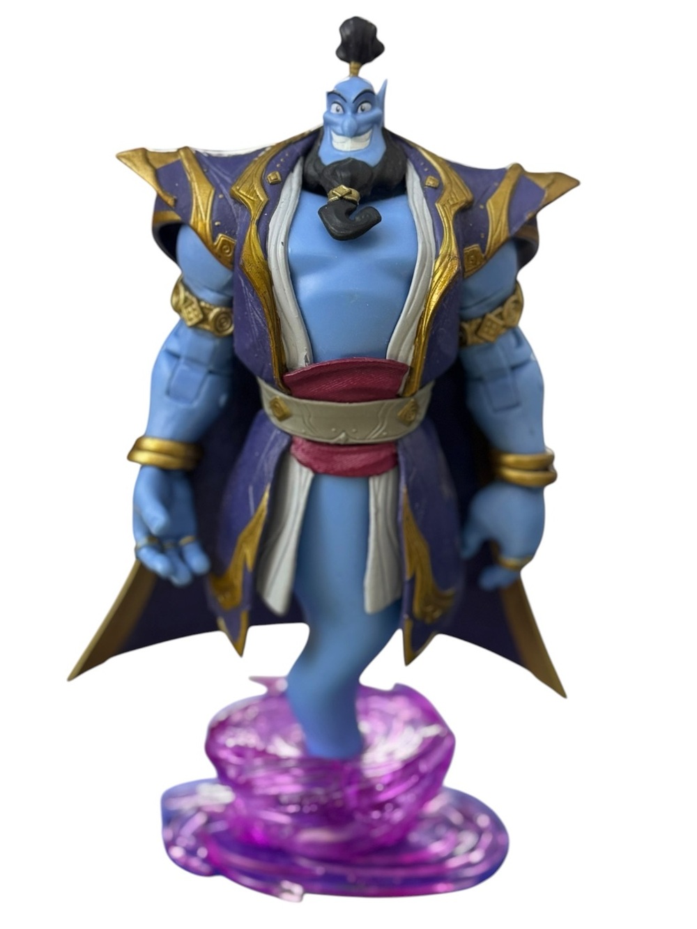 Disney Blue Genie Figure with Purple and Gold Robe